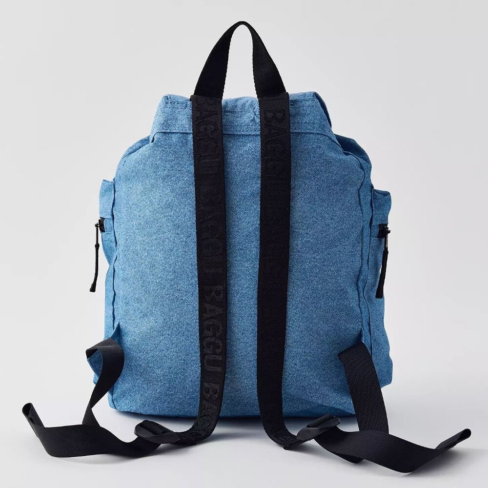 NWT Baggu Sport Backpack - Digital Denim - Picture 11 of 12